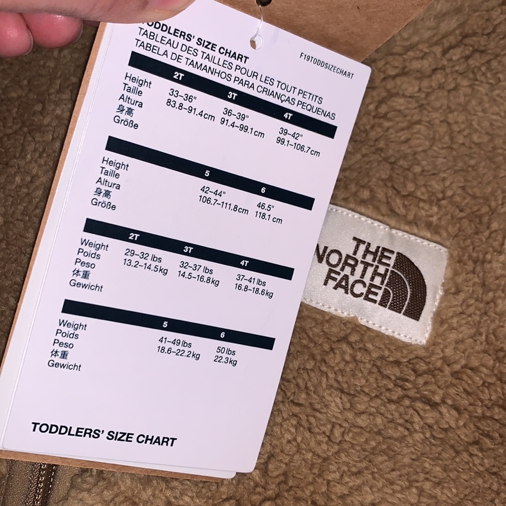 NWT The North Face Toddler Campshire Hoodie Jacket, 5T - Picture 5 of 11